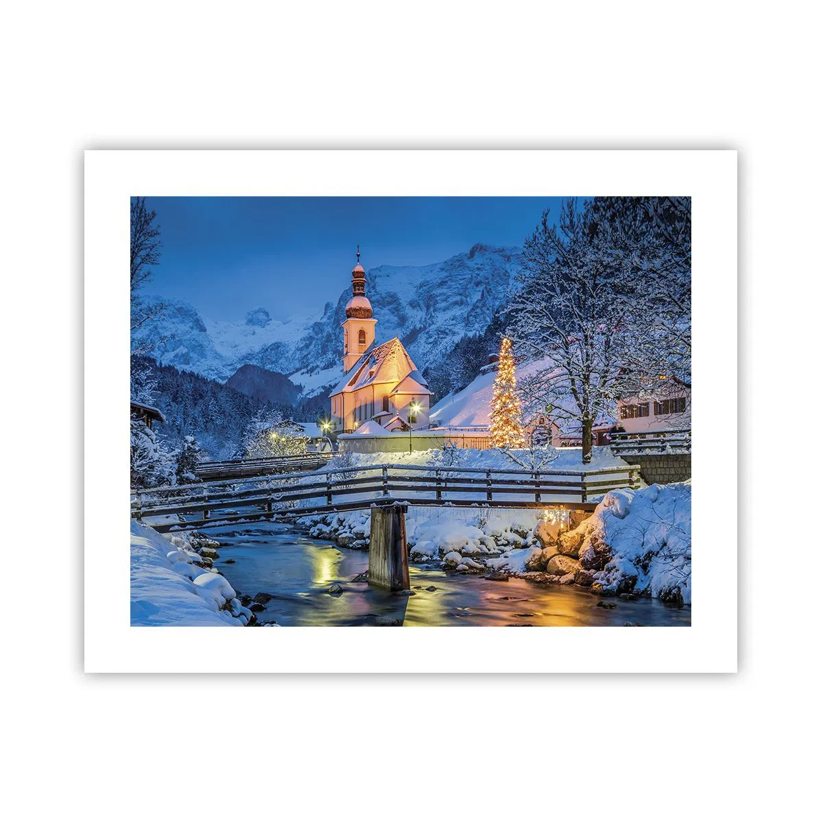 Poster - Kerstgeest - 50x40 cm