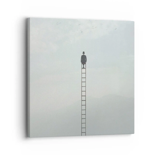 Schilderen op canvas - Stap verder op! - 30x30 cm