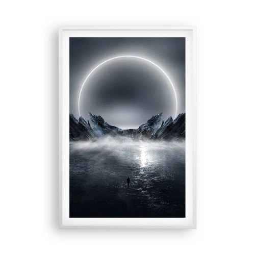 Poster in een witte lijst - Einde van het verhaal - 61x91 cm