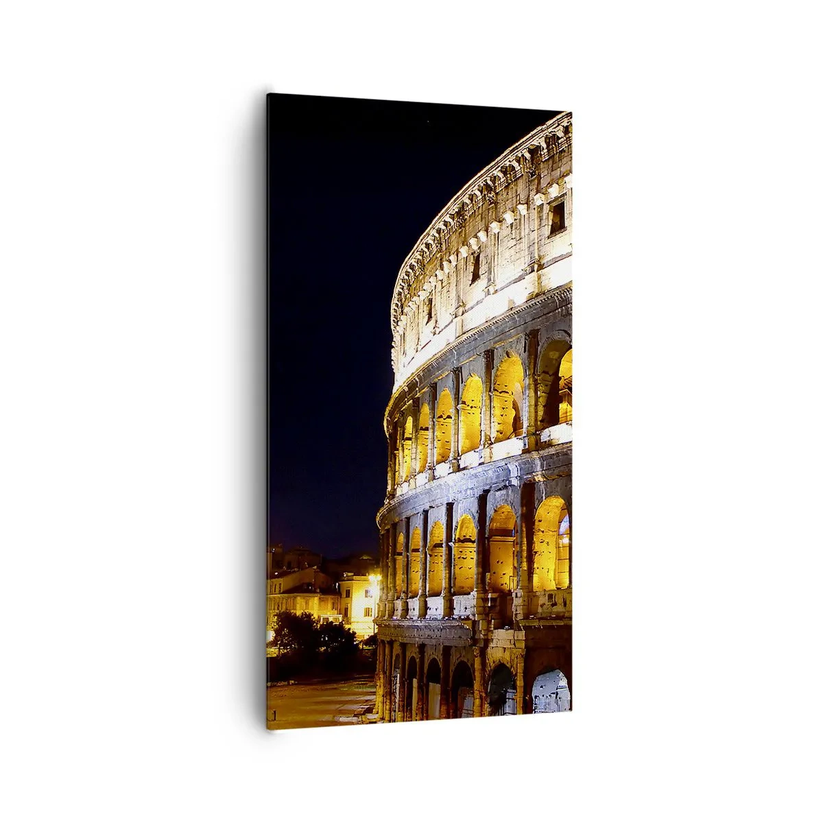 Schilderen op canvas - Het is tijd om de Olympische Spelen te starten - 65x120 cm