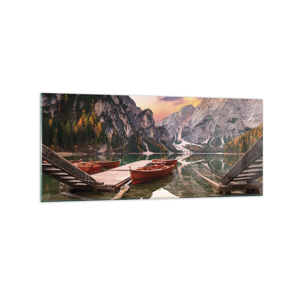 Schilderen op glas - Belofte van de dag - 120x50 cm