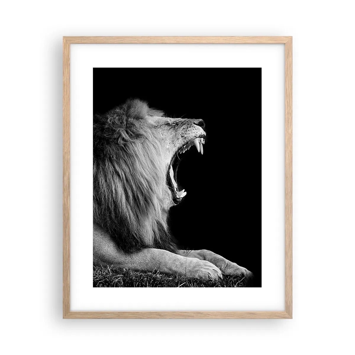 Een poster in een licht eiken lijst - Zonder enige twijfel - 40x50 cm