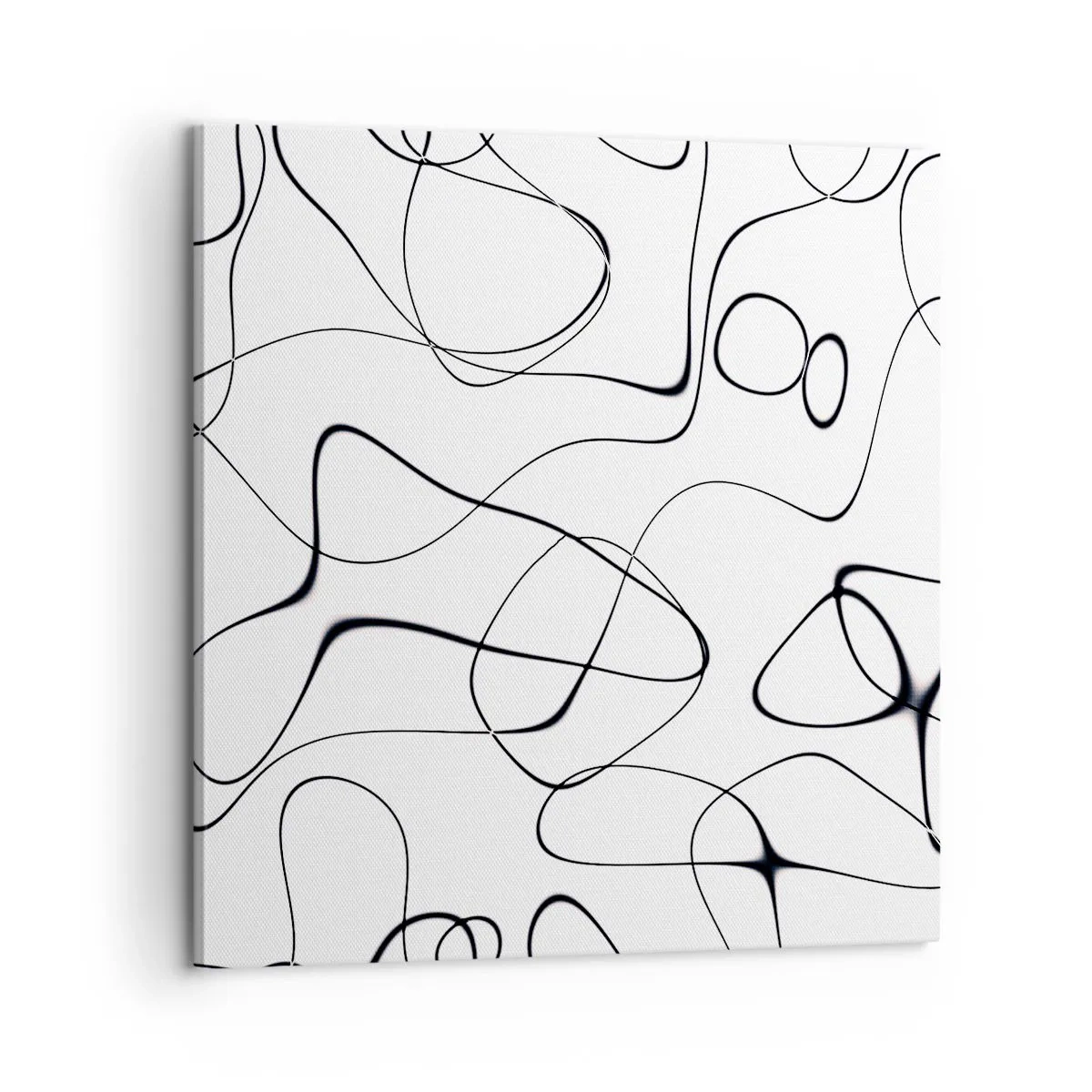 Schilderen op canvas - Levenspaden, wisselvalligheden - 60x60 cm