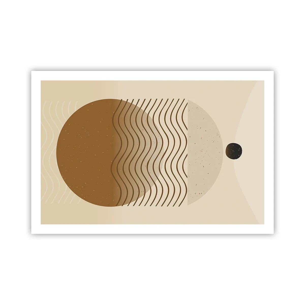 Poster - Over de oorsprong van geometrische figuren - 91x61 cm