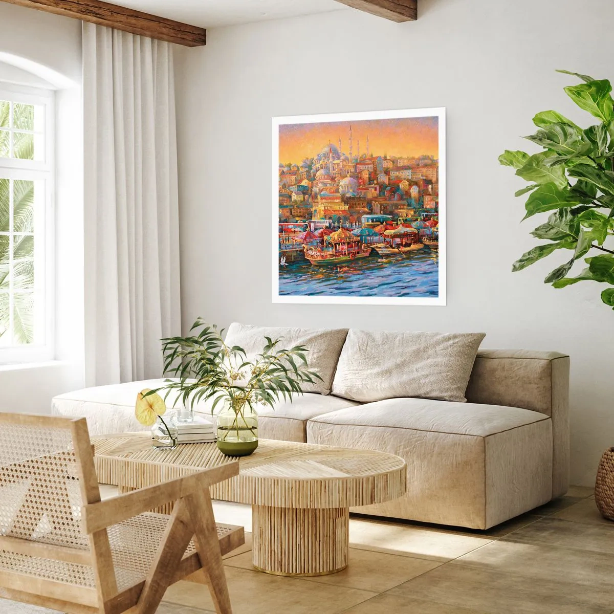 Poster - Istanboel verhaal - 30x30 cm