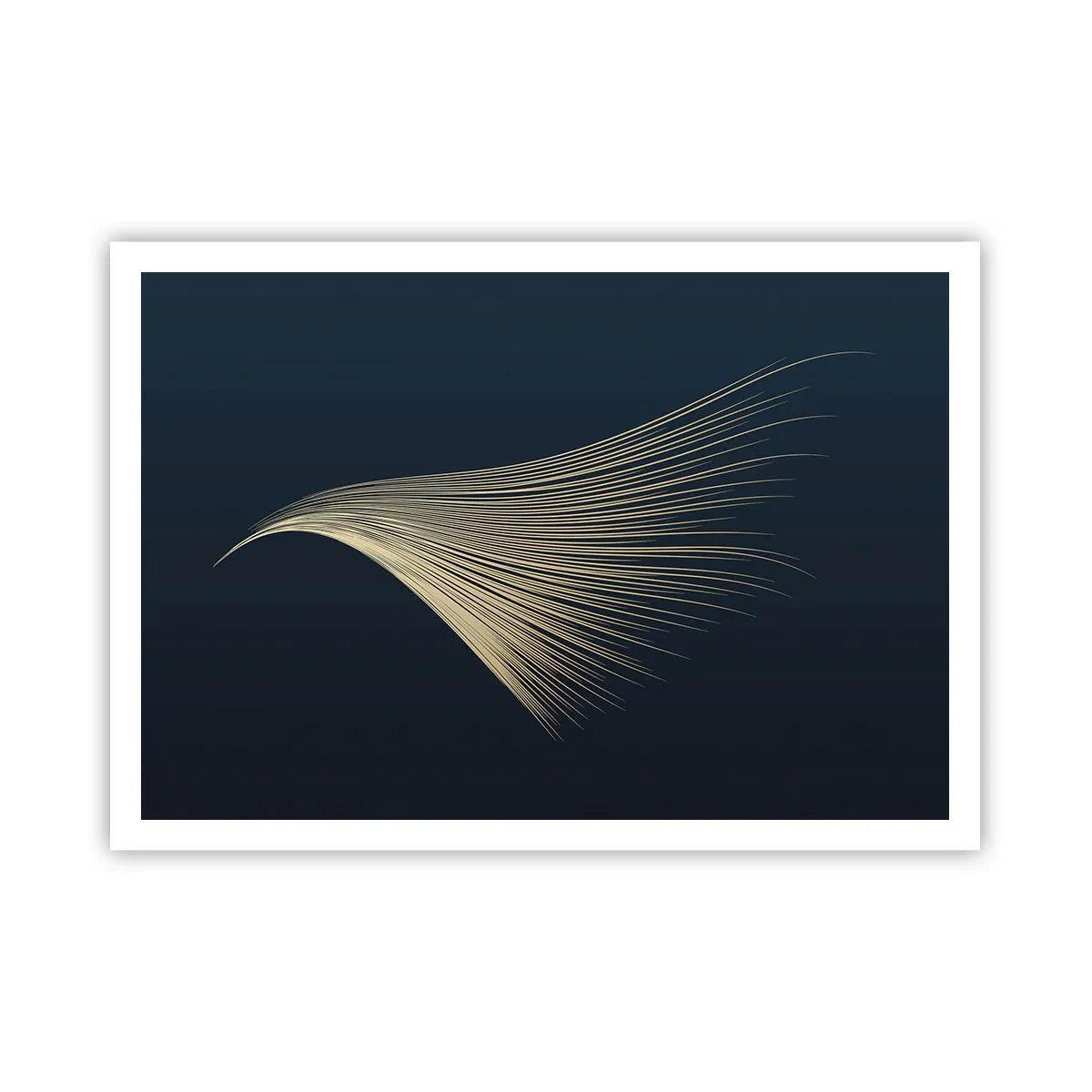 Poster - Als het haar van een engel - 100x70 cm