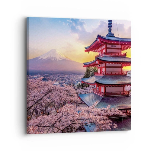 Schilderen op canvas - De essentie van de Japanse geest - 30x30 cm