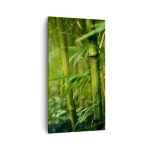 Schilderen op canvas - Maak kennis met groen zelf - 55x100 cm