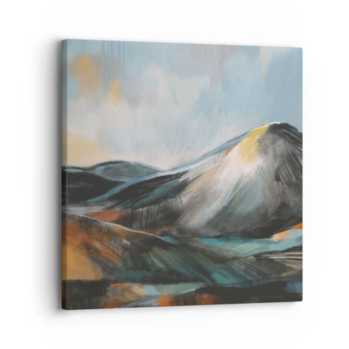 Schilderen op canvas - Ruw en prachtig - 30x30 cm