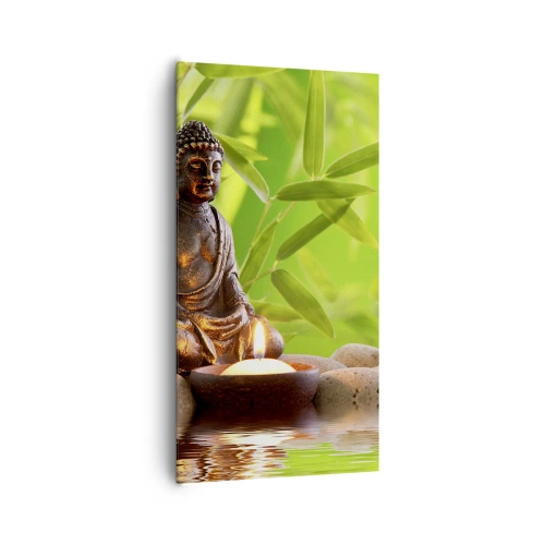 Schilderen op canvas - Het leven is mooi - 65x120 cm