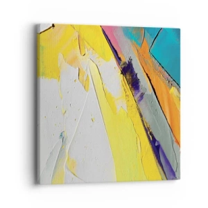 Schilderen op canvas - De anatomie van licht - 40x40 cm