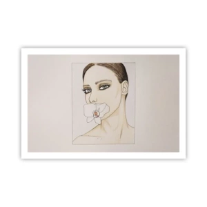 Poster - Een symbool van elegantie en schoonheid - 91x61 cm