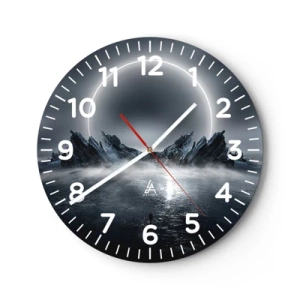 Wandklok - Klok - Einde van het verhaal - 30x30 cm