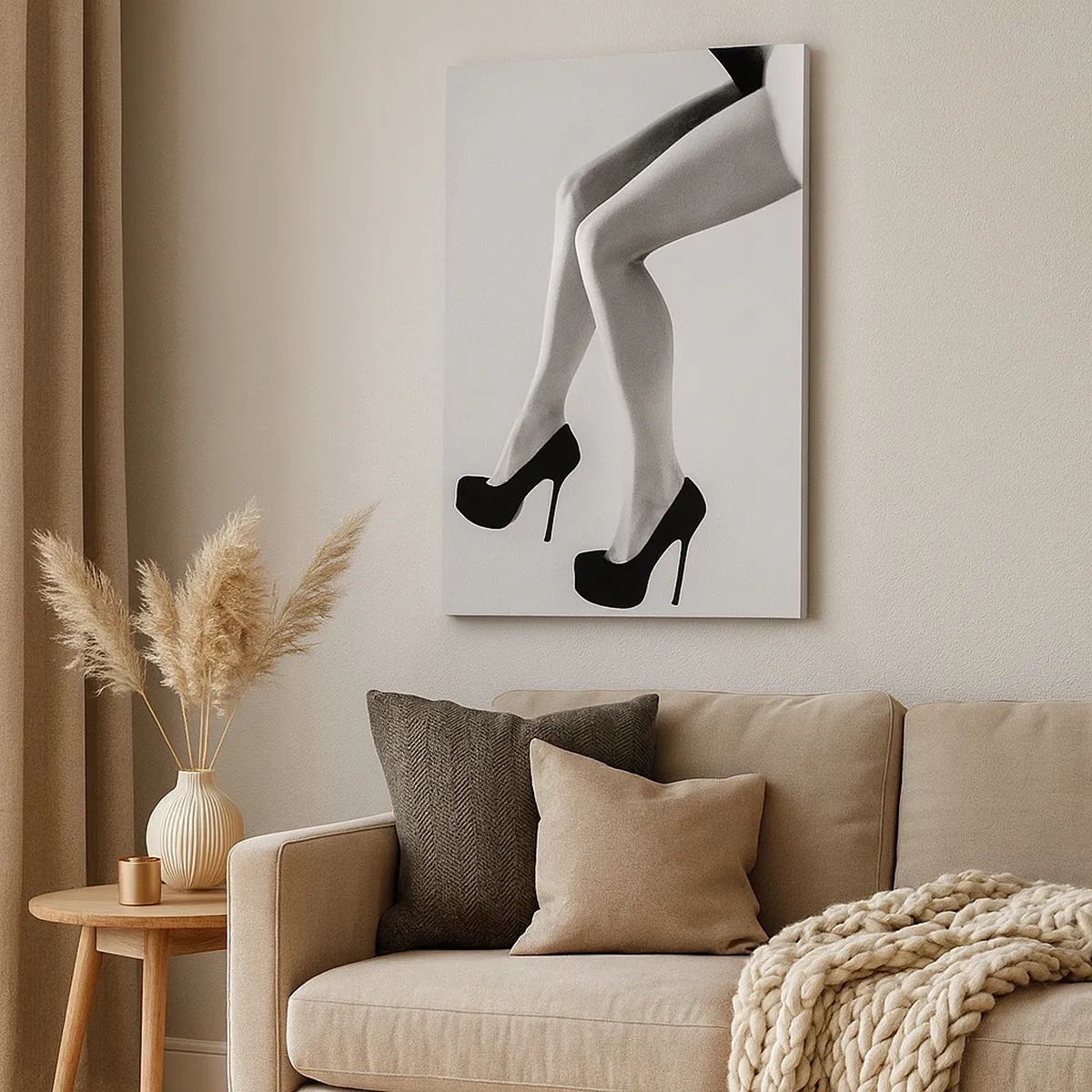 Schilderen op canvas - Eeuwige vrouwelijkheid - 50x70 cm