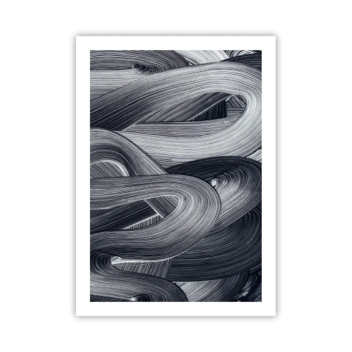 Poster - De vloeibaarheid van de werkelijkheid - 50x70 cm