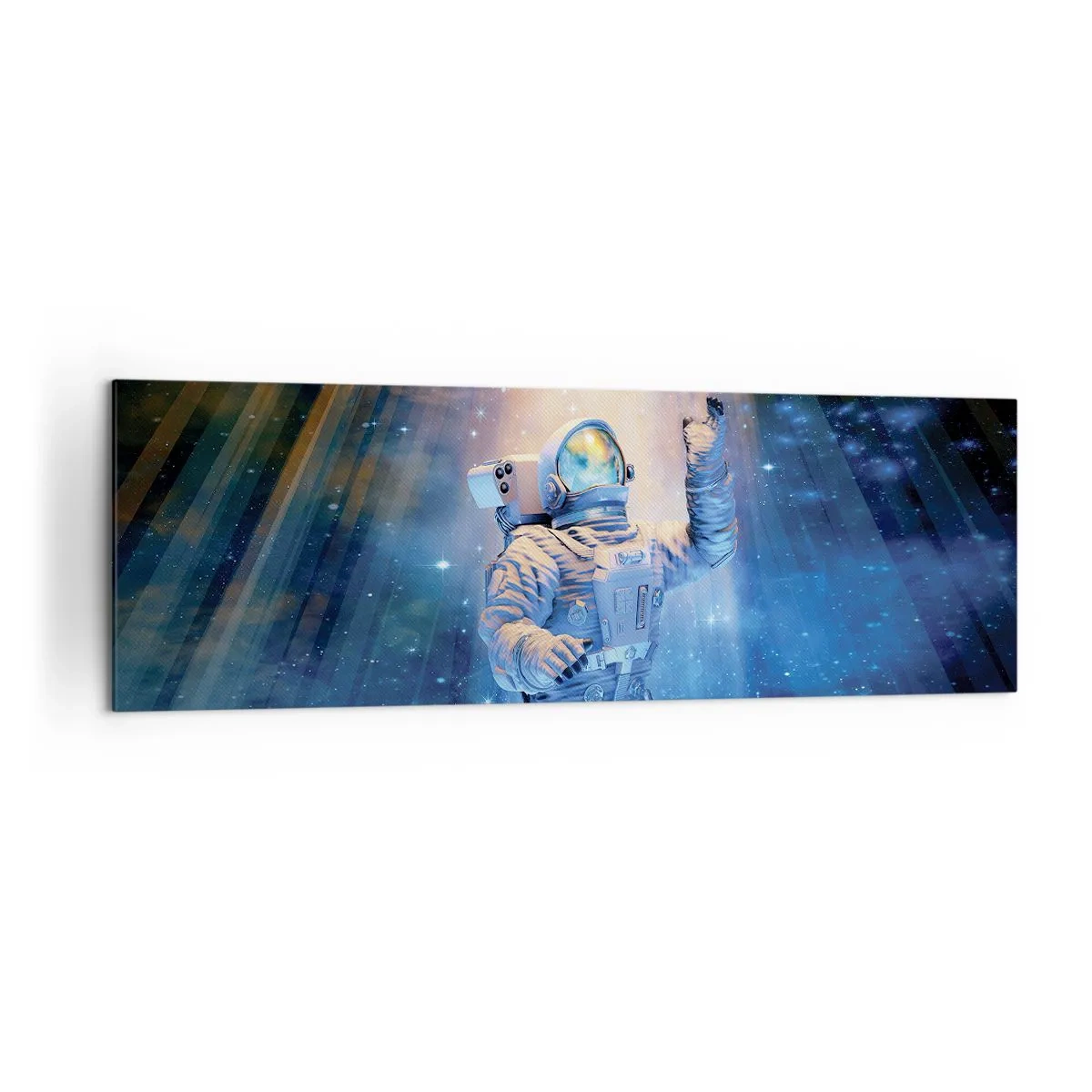 Schilderen op canvas - Eindelijk aan het einde - 160x50 cm