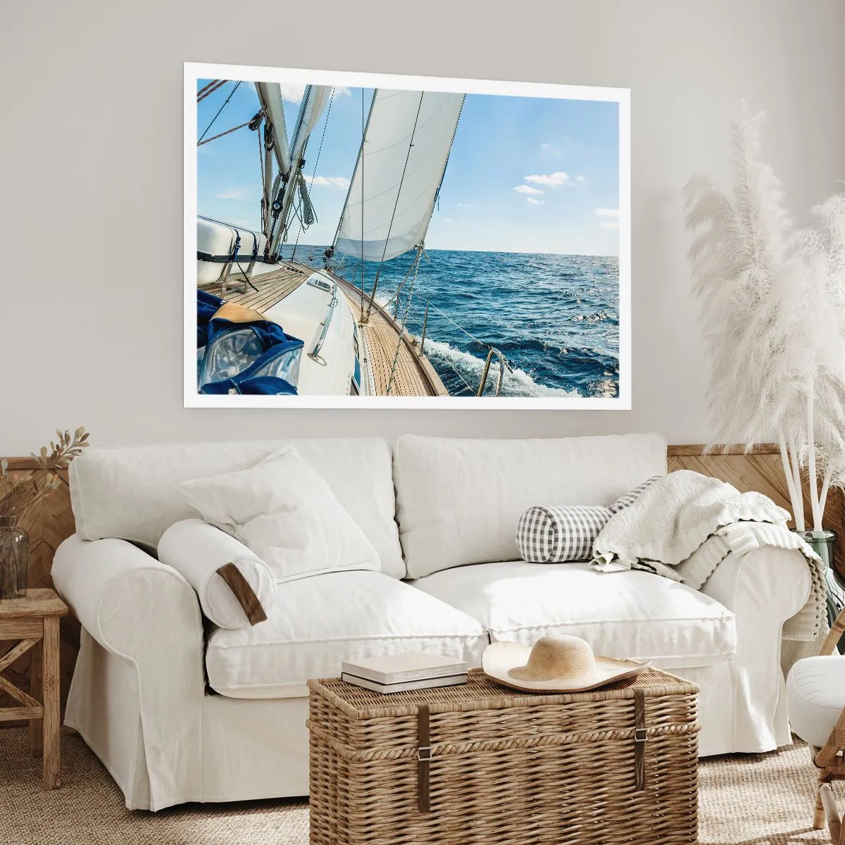 Poster - Ahoi, avontuur - 91x61 cm