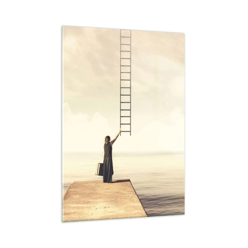 Schilderen op glas - Een magische reis - 50x70 cm