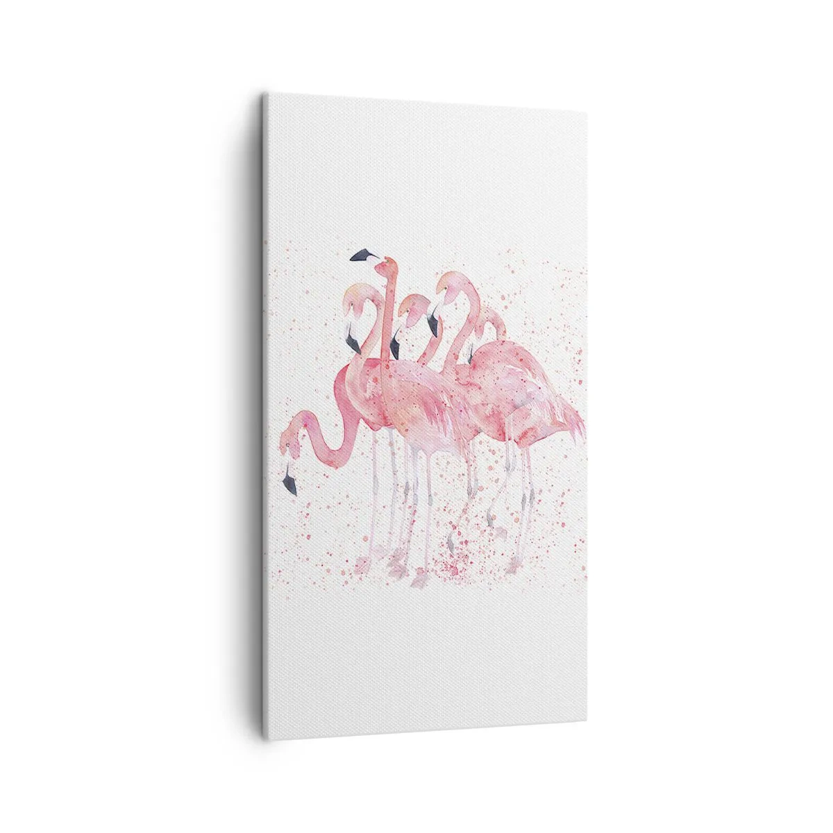 Schilderen op canvas - Roze ensemble - 45x80 cm