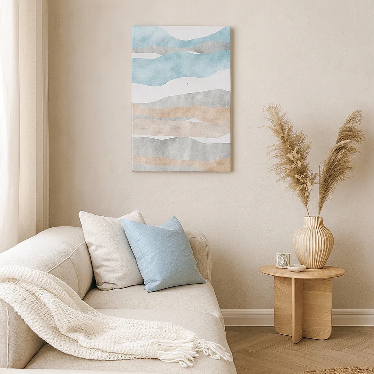 Schilderen op canvas - Een studie van nabijheid - 50x70 cm