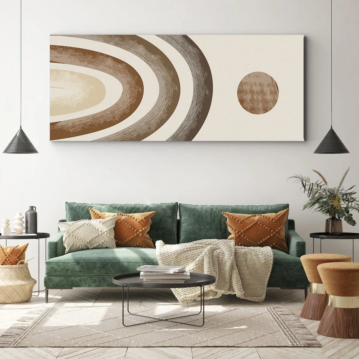Schilderen op canvas - In een sterrenstelsel ver, ver weg - 100x40 cm