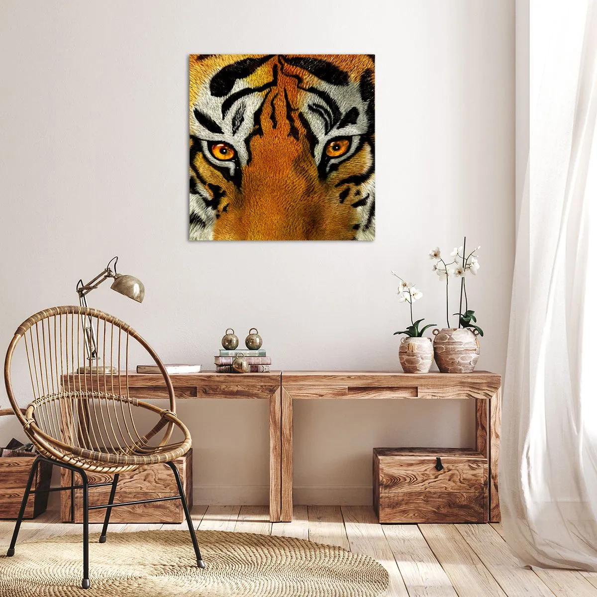 Schilderen op canvas - Vreselijk en mooi - 30x30 cm
