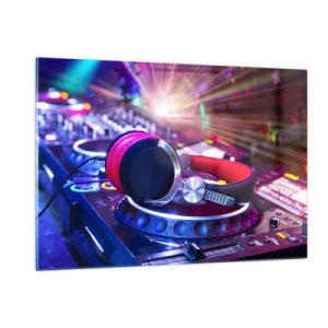 Schilderen op glas - Het zal, het zal gebeuren - 120x80 cm