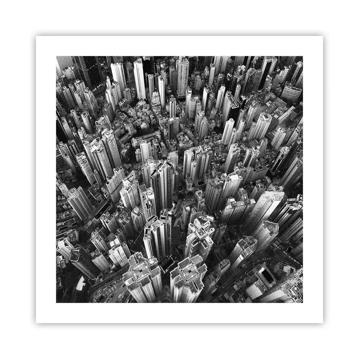Poster - Nog steeds hoger en hoger - 50x50 cm