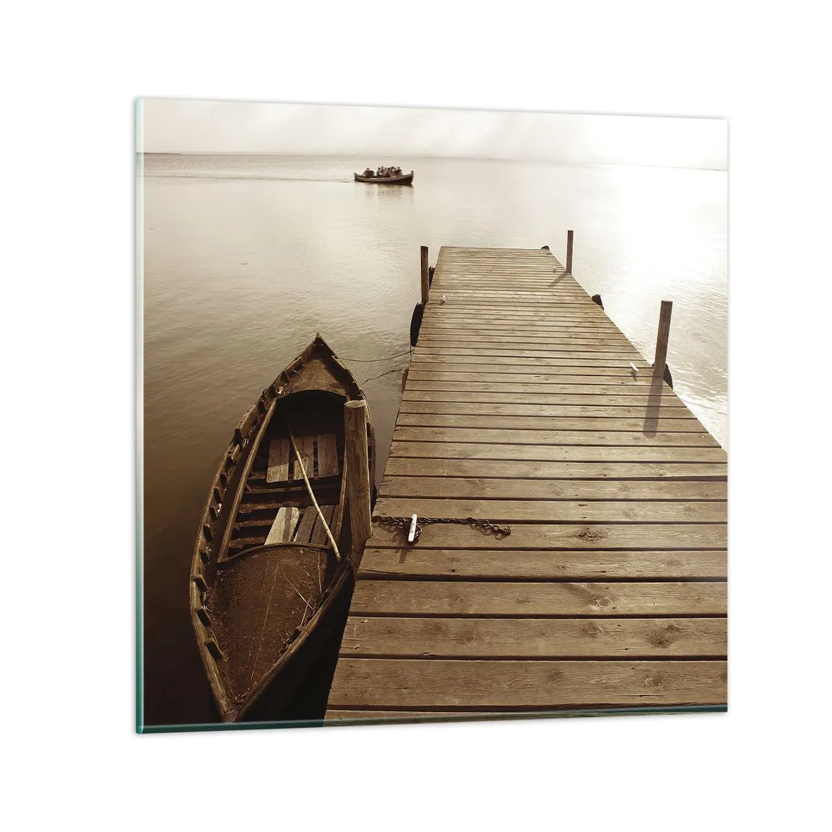 Schilderen op glas - Grote vrede - 50x50 cm