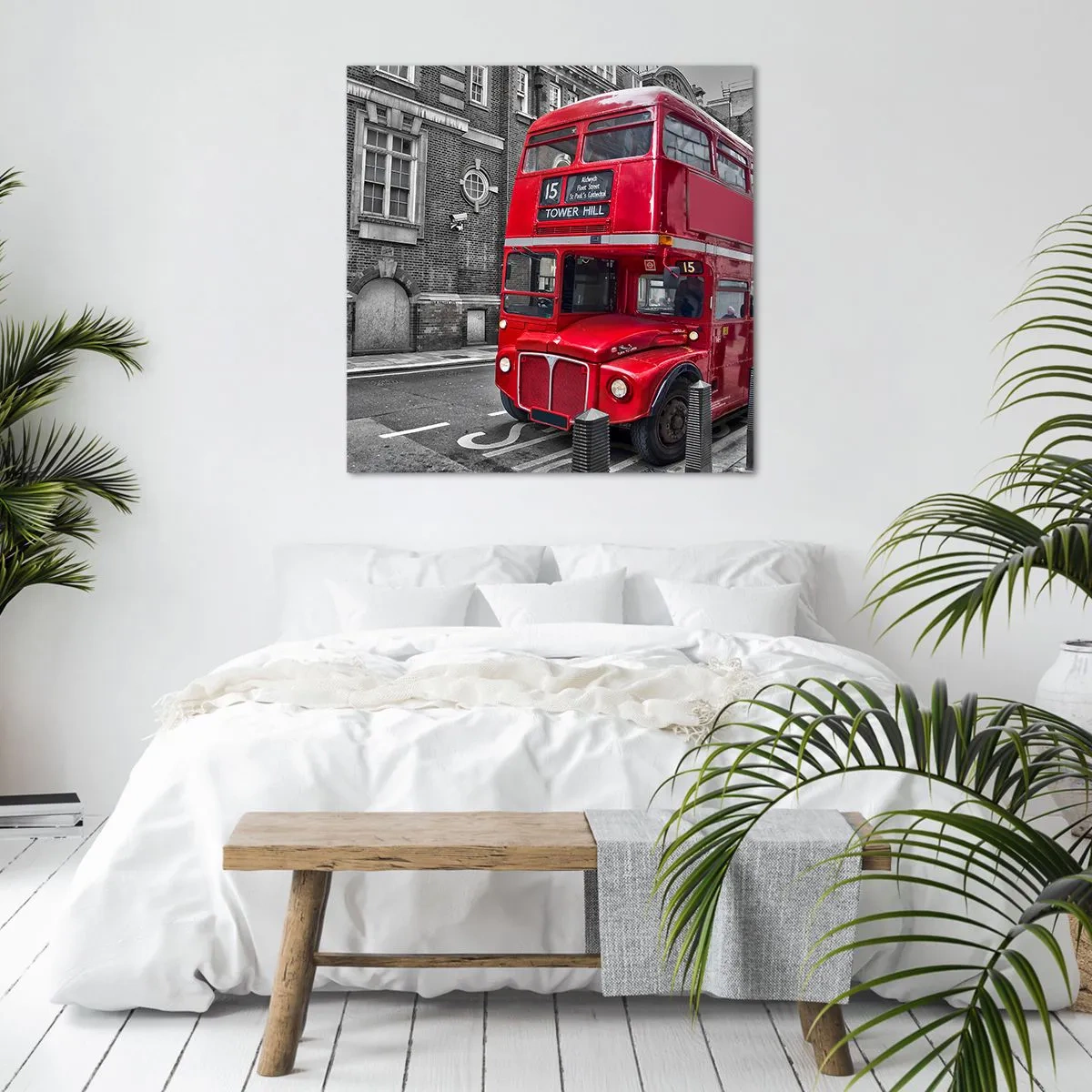 Schilderen op canvas - Altijd hetzelfde - 50x50 cm