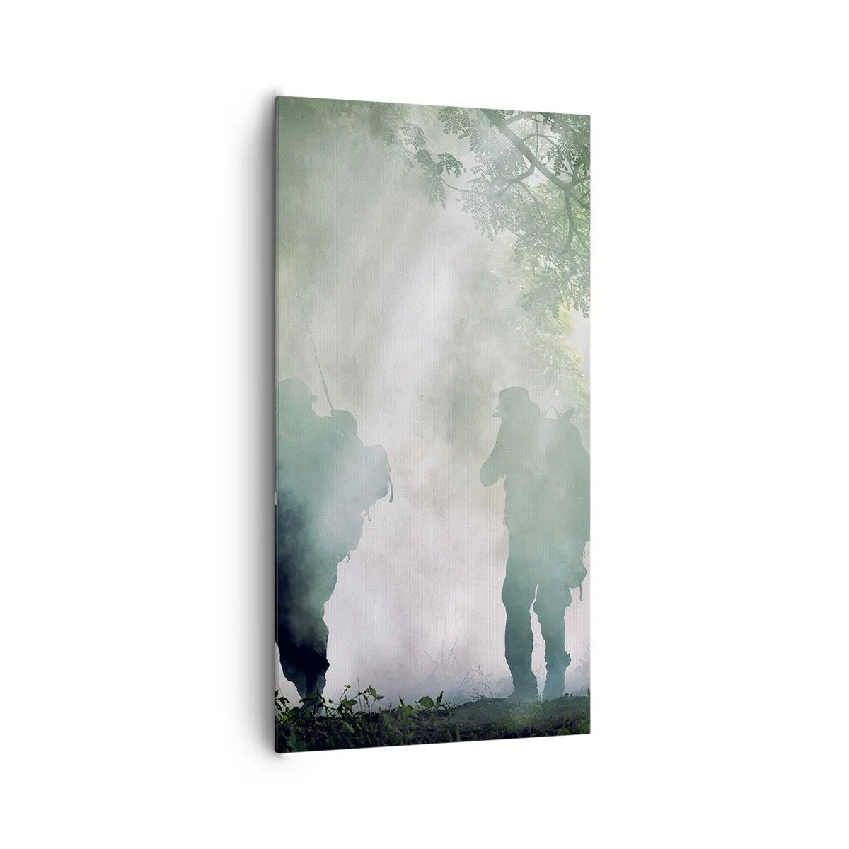 Schilderen op canvas - Een voor allen… - 65x120 cm