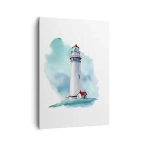 Schilderen op canvas - Blue's zachtaardige zus - 50x70 cm