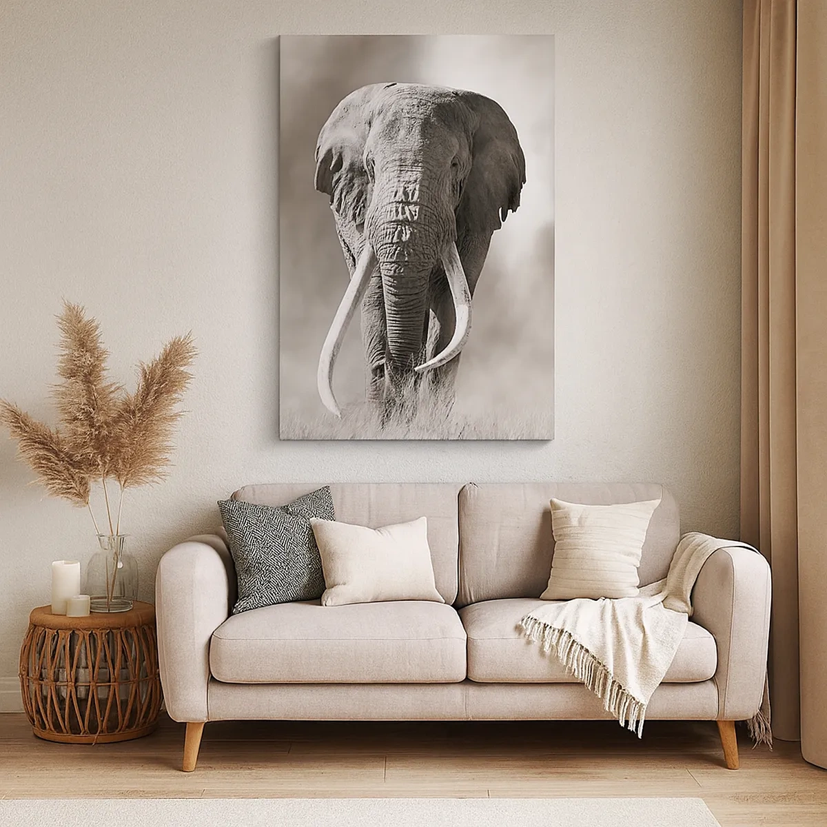 Schilderen op canvas - Afrikaanse patriarch - 50x70 cm