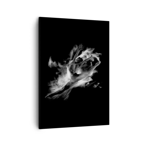 Schilderen op canvas - Vast tijdens de vlucht - 50x70 cm