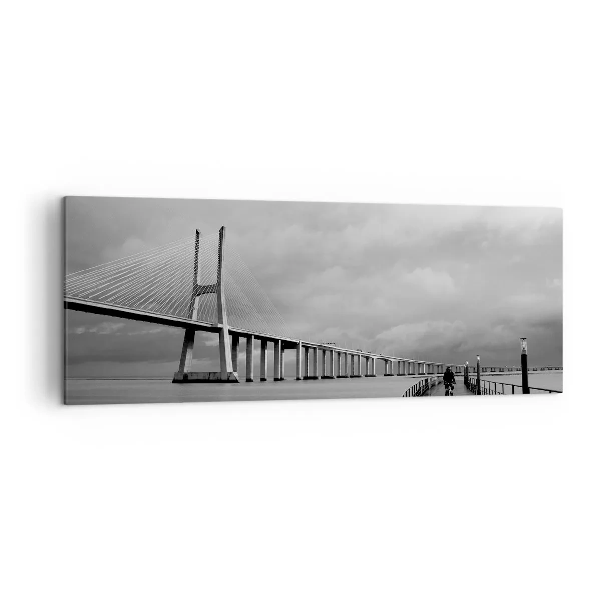 Schilderen op canvas - Gun iedereen wat hij verdient. - 140x50 cm