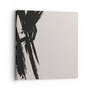 Schilderen op canvas - Onstuitbare haast - 30x30 cm