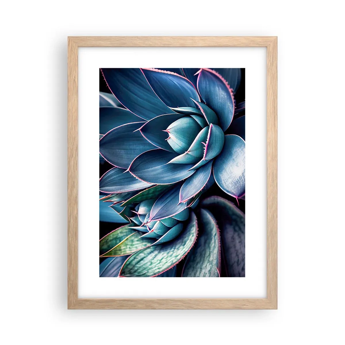 Een poster in een licht eiken lijst - Levenskracht - 30x40 cm