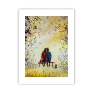 Poster - Een magisch moment - 30x40 cm