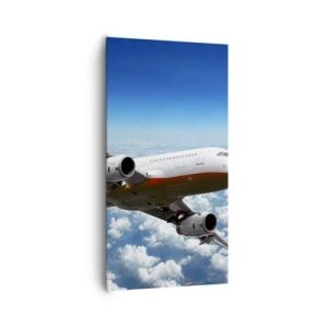 Schilderen op canvas - Even weg van alles - 65x120 cm