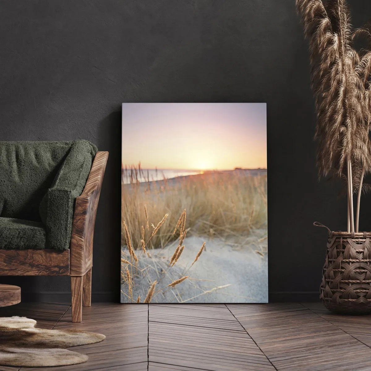 Schilderen op canvas - Het Baltische slaapliedje - 45x80 cm