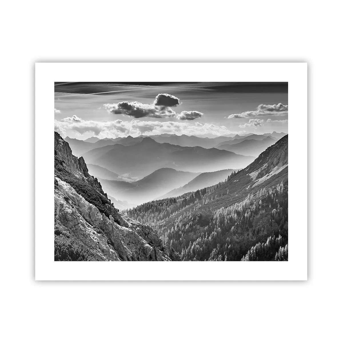 Poster - Tot aan de horizon - 50x40 cm