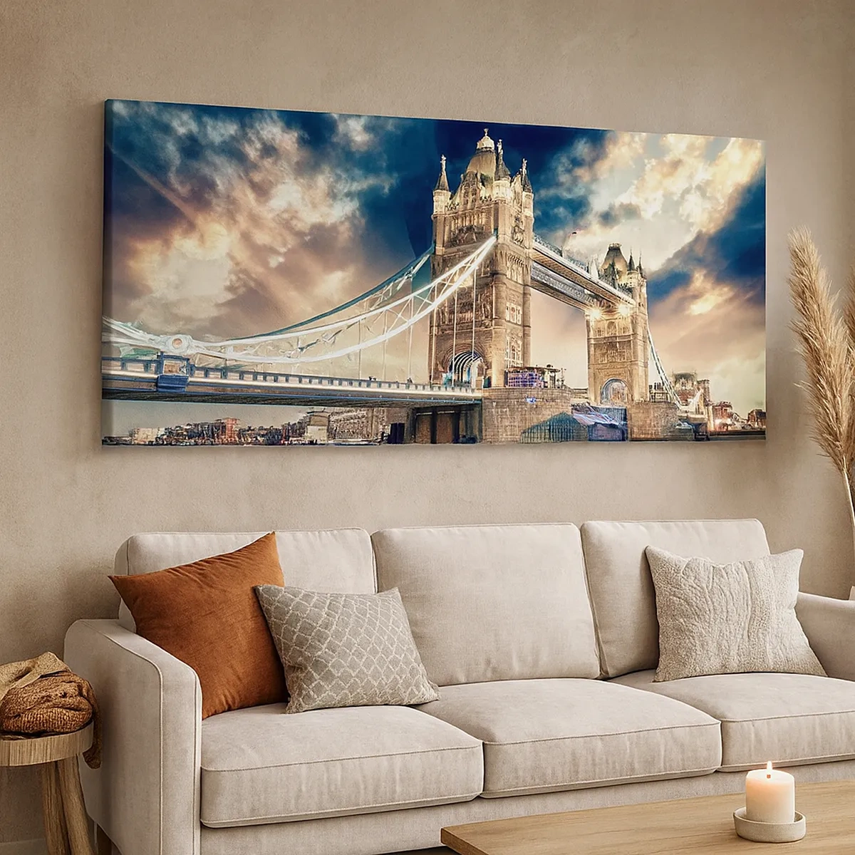 Schilderen op canvas - Victoriaans rijksmonument - 30x30 cm