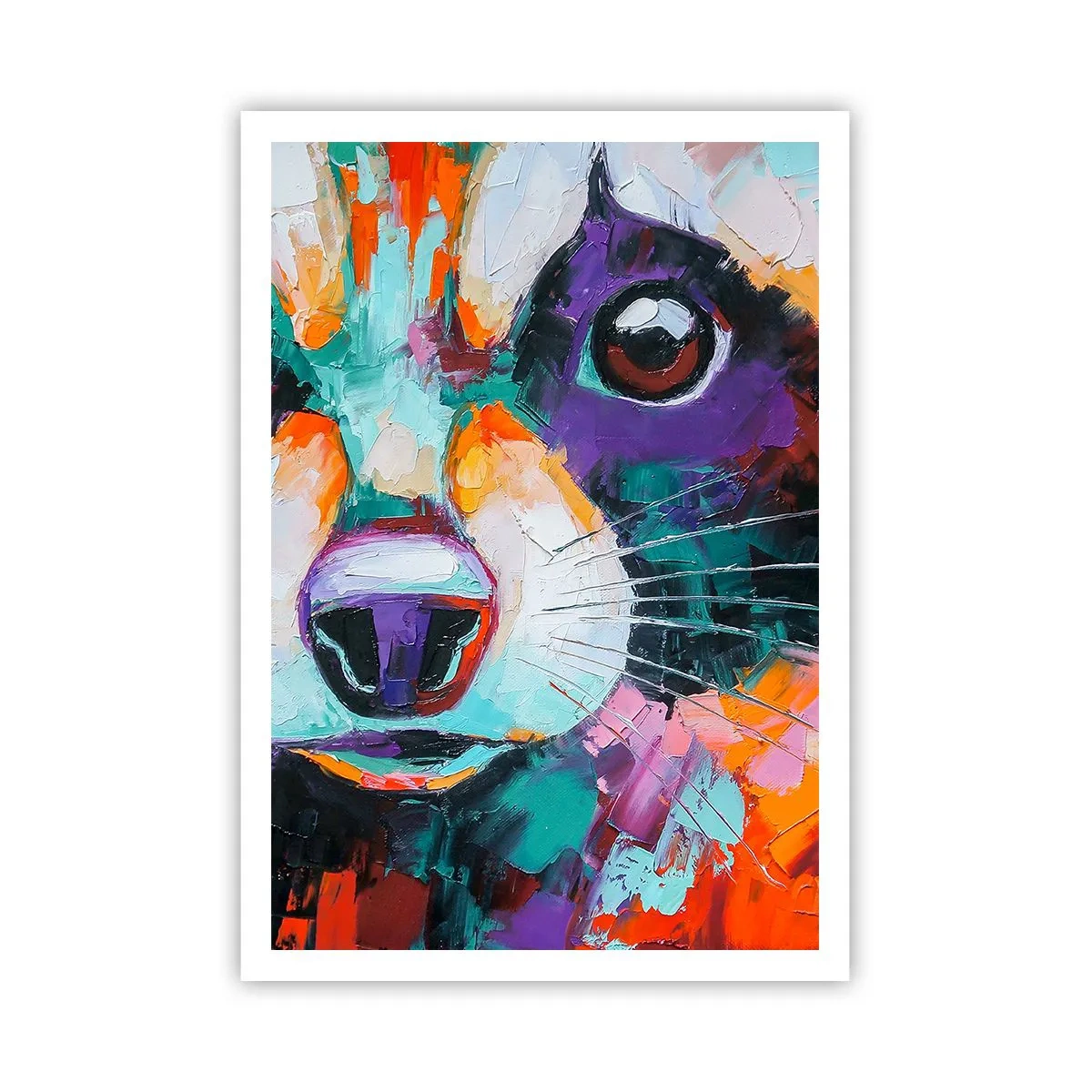 Poster - Alleen goede emoties - 70x100 cm