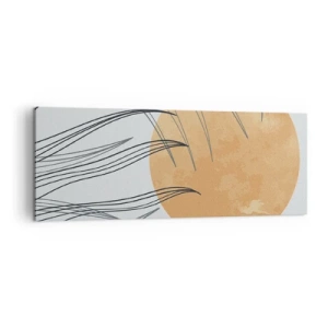 Schilderen op canvas - Altijd naar de zon - 140x50 cm