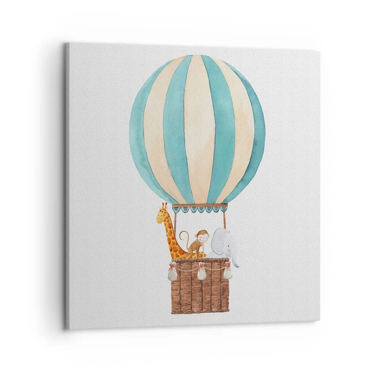 Schilderen op canvas - Fantastische reis - 50x50 cm