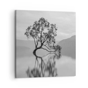 Schilderen op canvas - Er is zo'n land - 50x50 cm