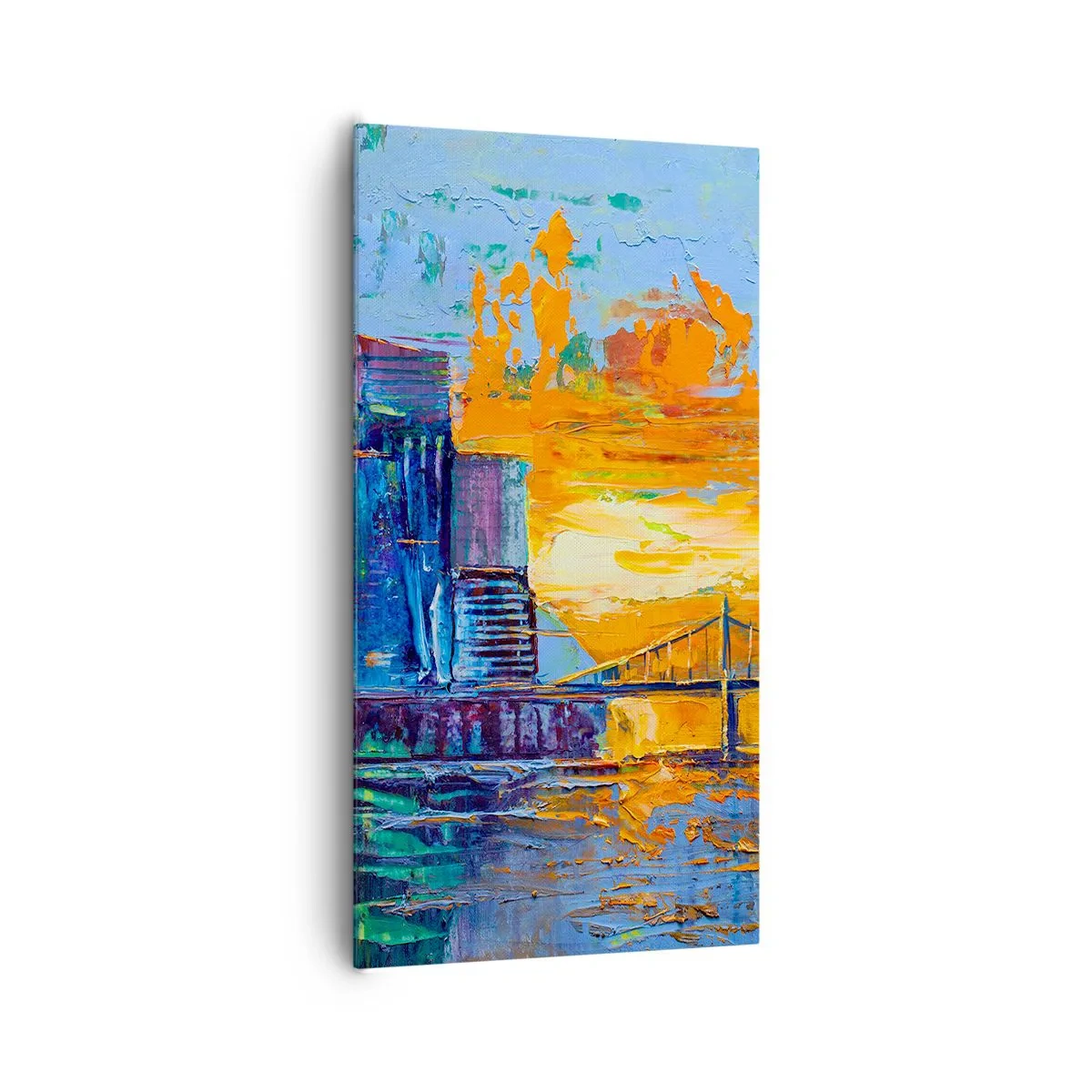 Schilderen op canvas - Cultuur en natuur - 65x120 cm