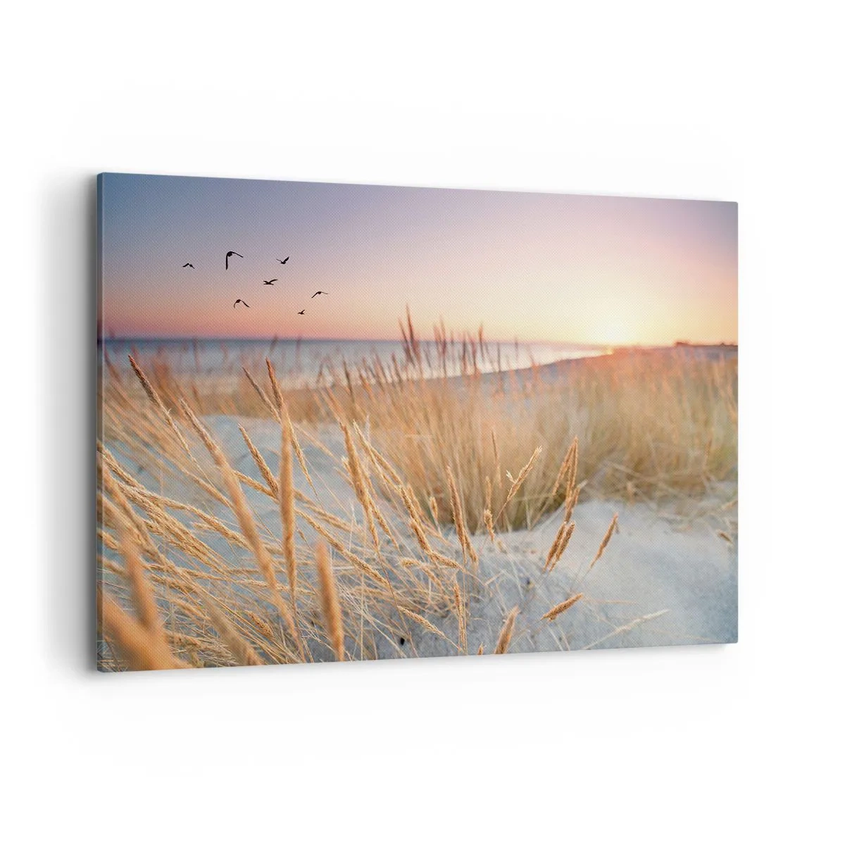 Schilderen op canvas - Het Baltische slaapliedje - 120x80 cm