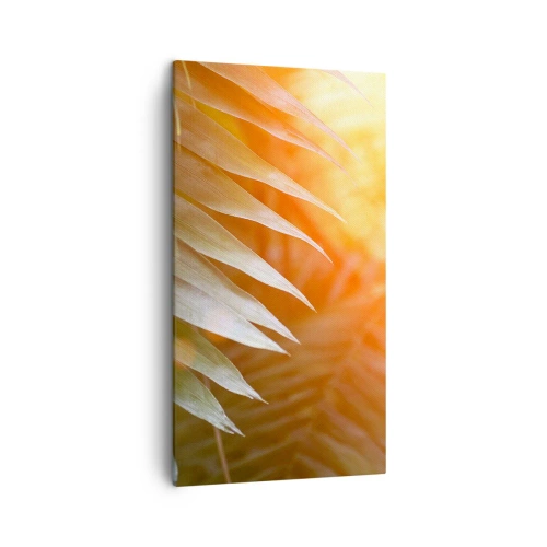 Schilderen op canvas - Ochtend in de jungle - 45x80 cm