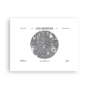 Poster - Anatomie van Los Angeles - 40x30 cm